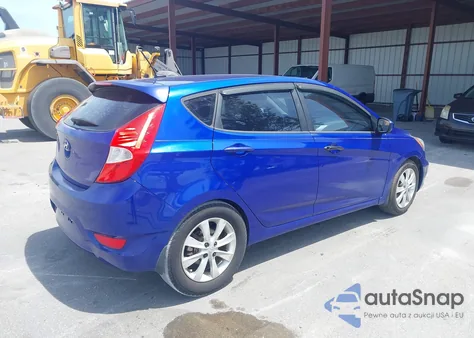 2013 Hyundai Accent Se z USA, uszkodzony, nr VIN KMHCU5AE0DU097199